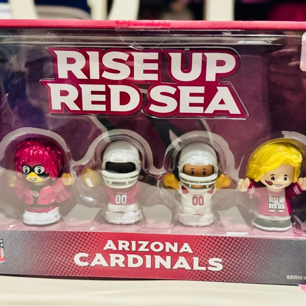 Arizona Cardinals NFL Fisher Price Little People Collector Set - NIB